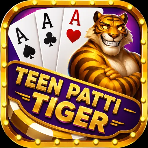 Teen Patti Tiger APK – Official Logo and Brand Identity
